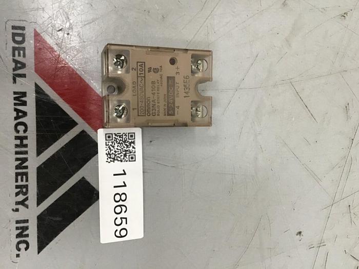 Used OMRON Solid State Relay G3NA-410B #118659