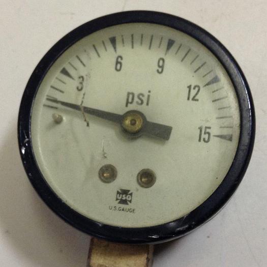 Used AMETEK US GAUGE Pressure Gauge GAUGE837 #83837