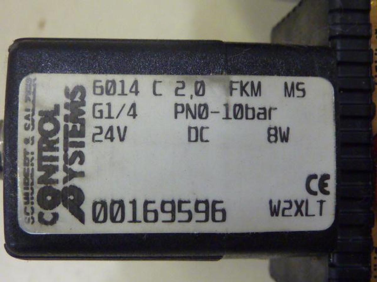 Used SCHUBERT & SALZER Angle Valve A102948/44/2008 #61154