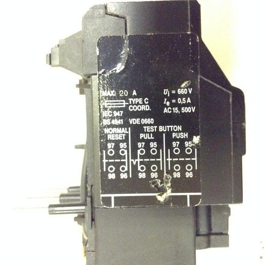 Used ALLEN BRADLEY Bimetallic Overload Relay 193-BSB80 SER B #76078