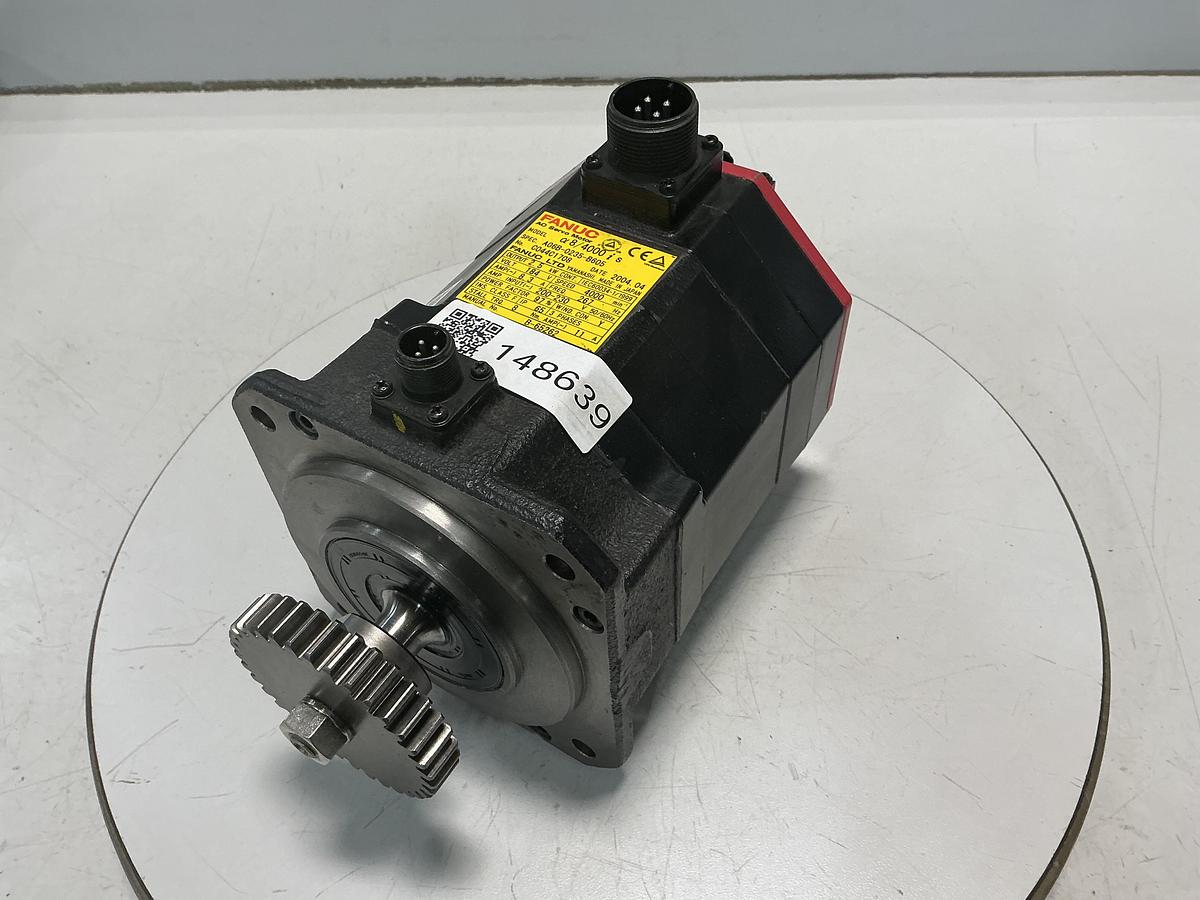 Used 2004 FANUC a8/4000 i s AC Servo Motor USED