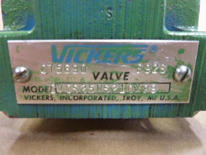 Used VICKERS Valve CVCS25NS210X99 Used