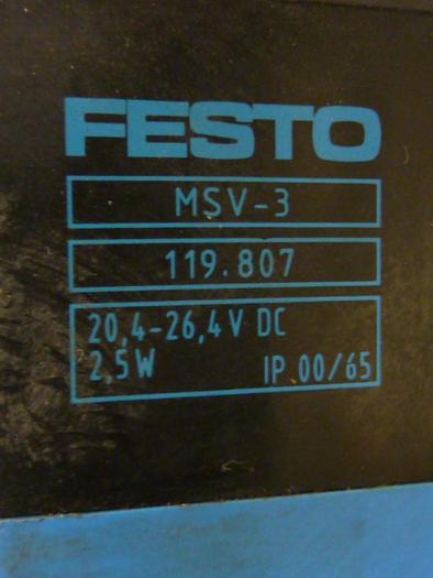 Used FESTO Control Block / Valve Terminal IFB8-02 #52753