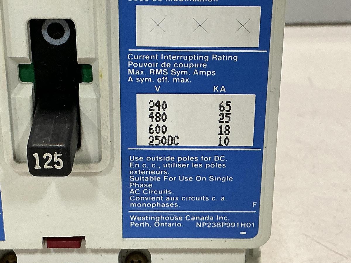 Used WESTINGHOUSE FD3125L