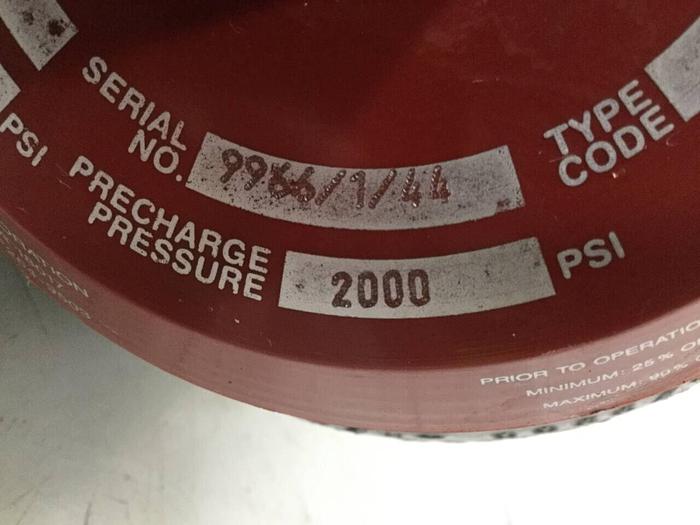 Used HYDAC Accumulator SB330-10A1/112S-210A138 #92107