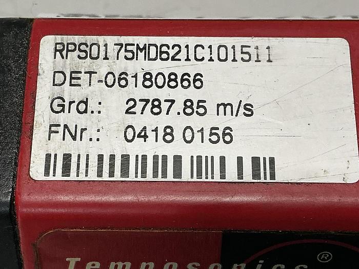 Used MTS TEMPOSONICS RPS0175MD621C101511