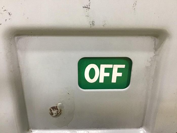 Used ITE SIEMENS 30 Amp Bus Disconnect Switch RV361G #137250