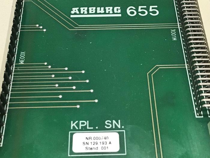 Used ARBURG Circuit Board ARB 655 USED