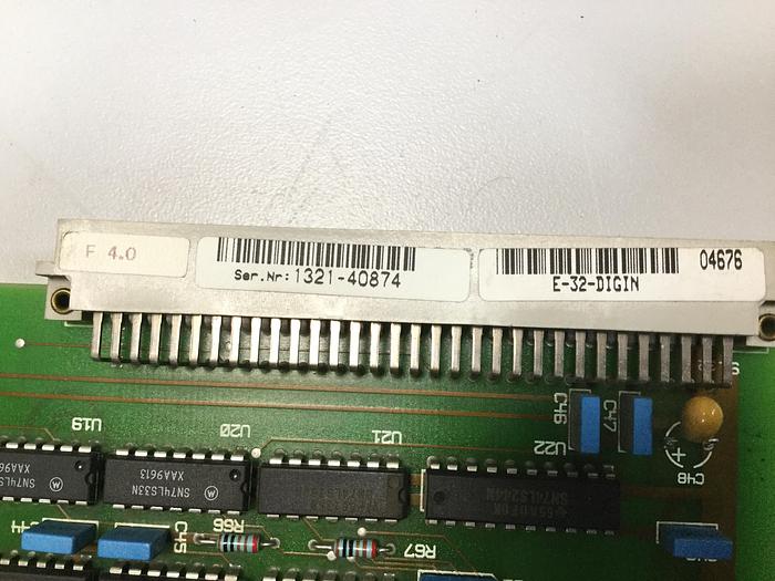 Used KEBA Input Module E-32-DIGIN D1321F-1 Used