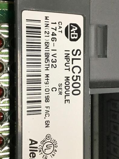 Used ALLEN BRADLEY Input Module 1746-IV32 SER C #89000