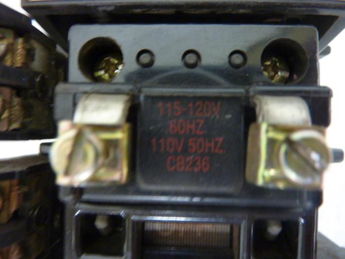 Used ALLEN BRADLEY Contactor 500-AOD93 SER B #50058
