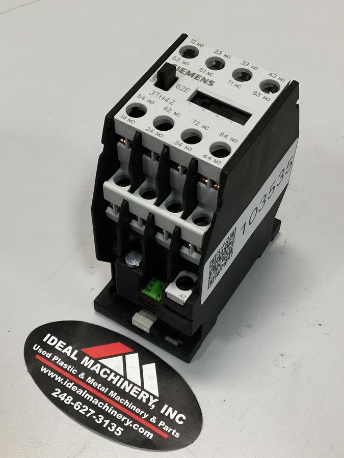 Used SIEMENS Contactor Relay 3TH4262-0A USED