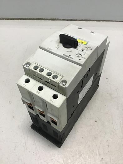 Used SIEMENS Motor Protector w/ On Off Switch 3RV1041-4KA10 #137006