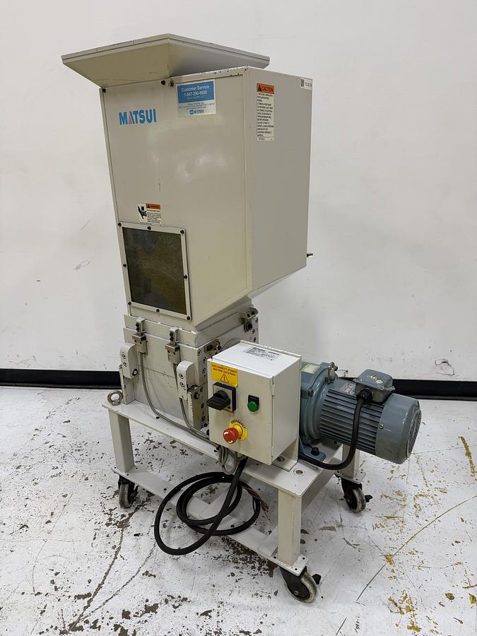 Used 2014 MATSUI SMGL2-200U Grinder Granulator Plastic USED #152839 Repair