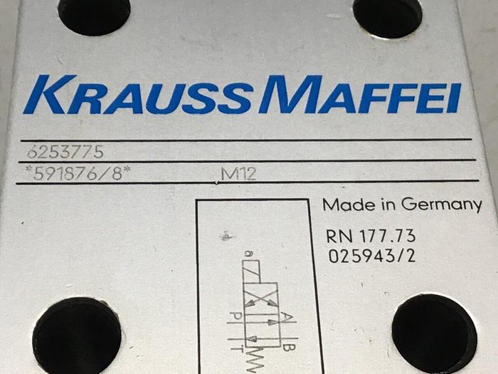 Used KRAUSS MAFFEI Valve RN 177.73 6253775 #125948