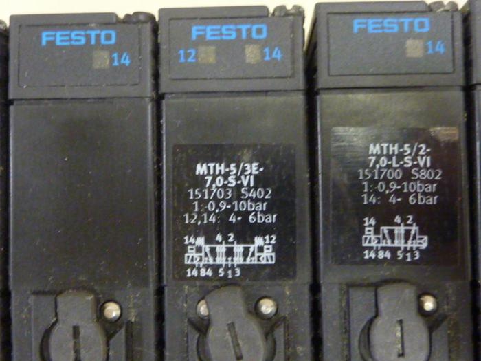 Used FESTO Control Block / Valve Terminal IFB13-03 Used