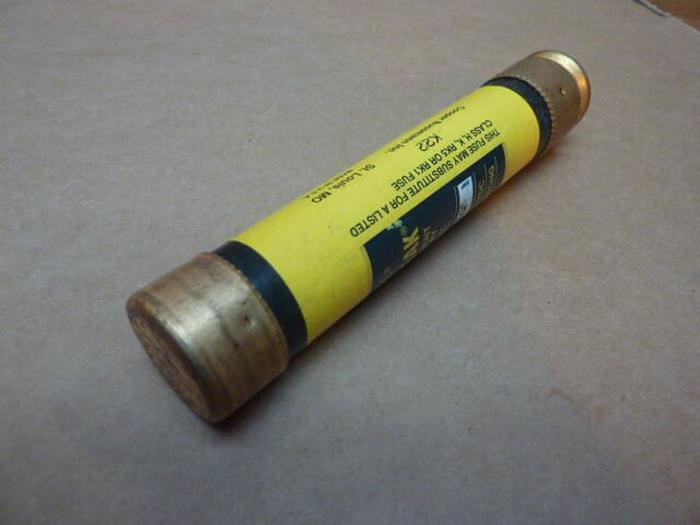 Used BUSSMANN 35 Amp Fuse LPS-RK-35SP #36414
