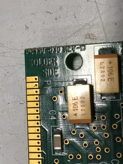 Used VAN DORN Analog Circuit Board 330025 PC330-025 Used