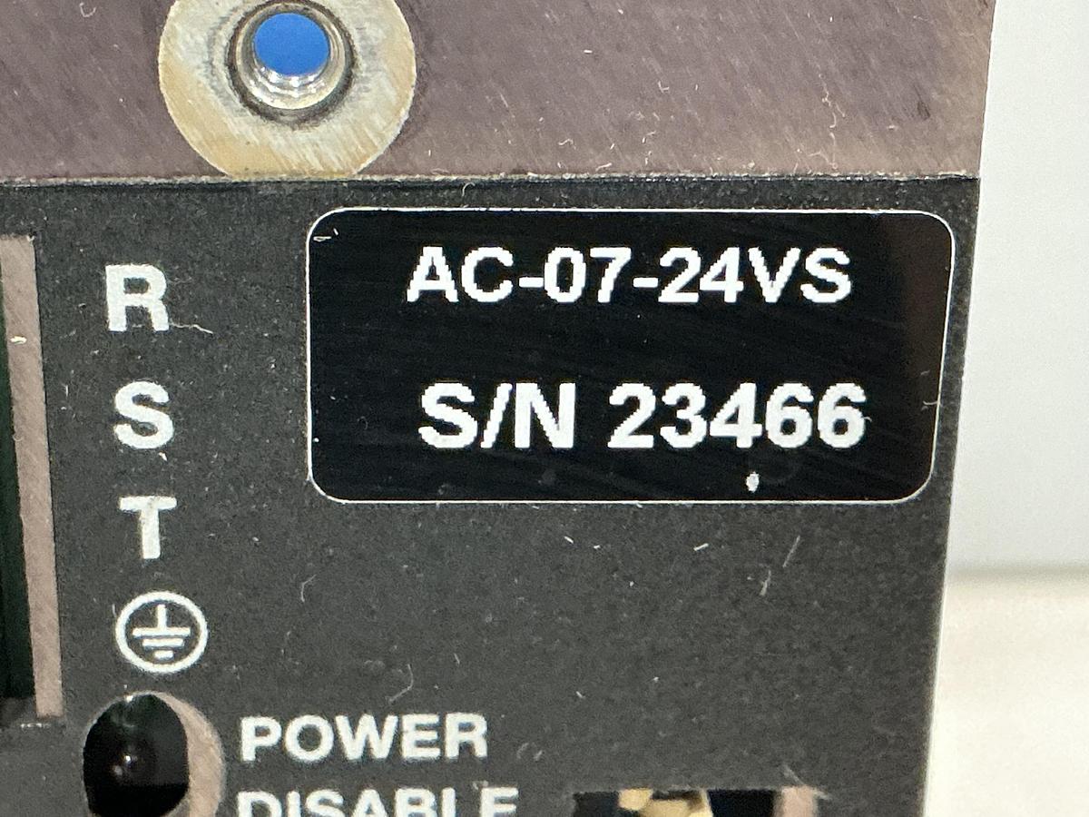 Used MTS SYSTEMS CO AC-07-24VS