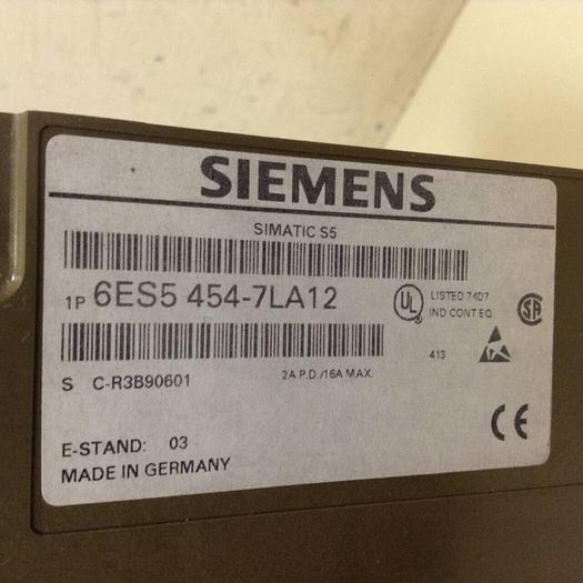 Used SIEMENS Digital Output Module 6ES5 454-7LA12 #77075