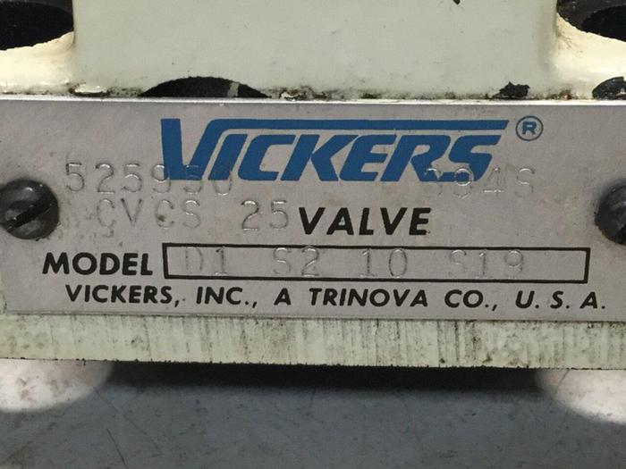 Used VICKERS Valve CVCS25D1S210S19 #104562