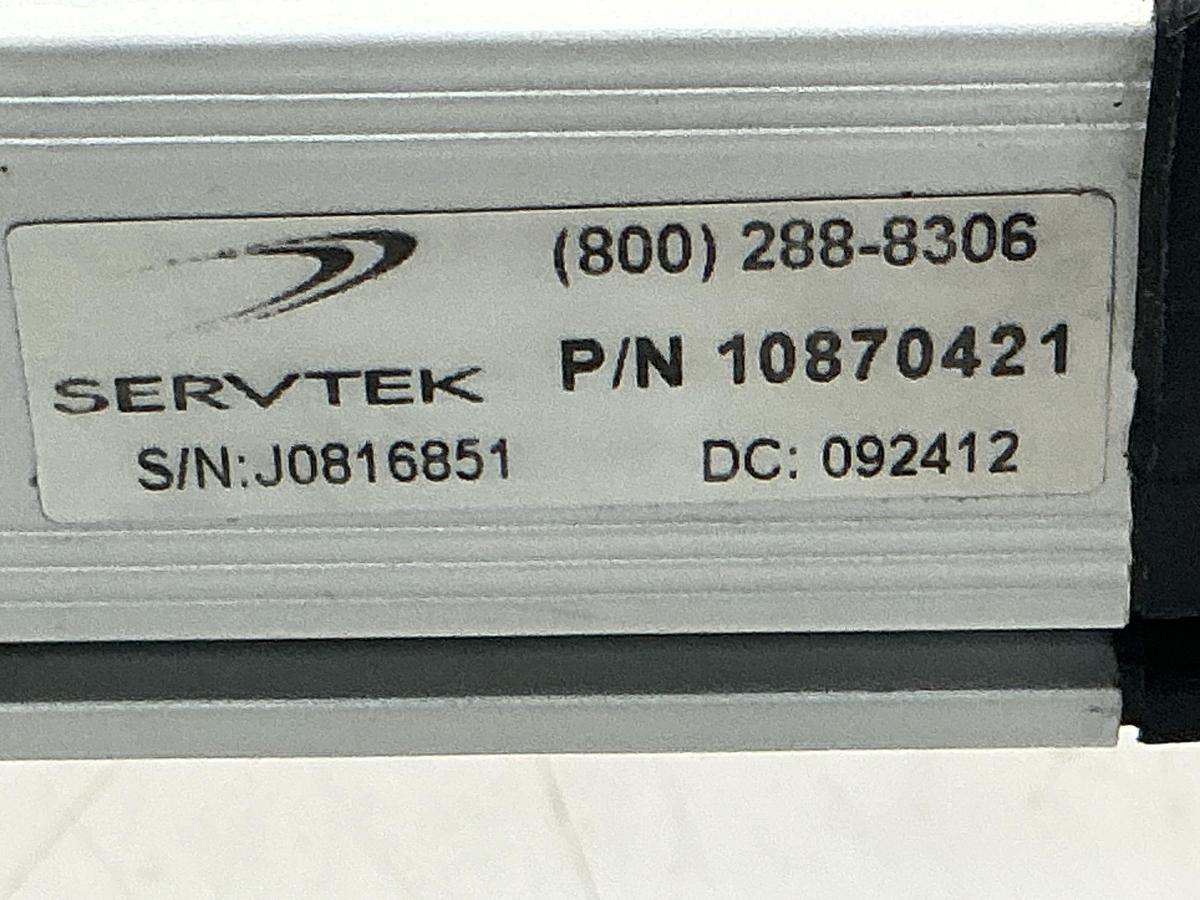 Used SERVTEK 10870421