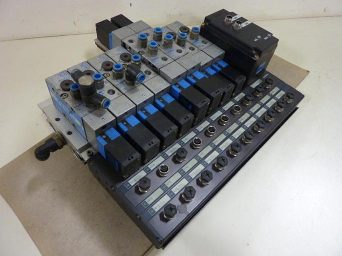 Used FESTO Control Block / Valve Terminal IFB8-02 #52825