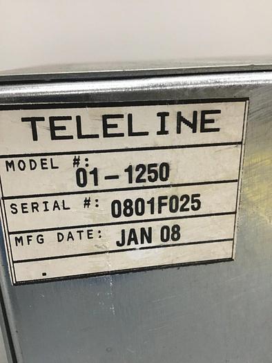 Used TELELINE Display Panel/Unit 01-1250 USED