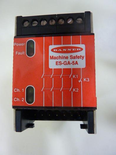 Used BANNER Emergency Stop Switch ES-GA-5A #48779