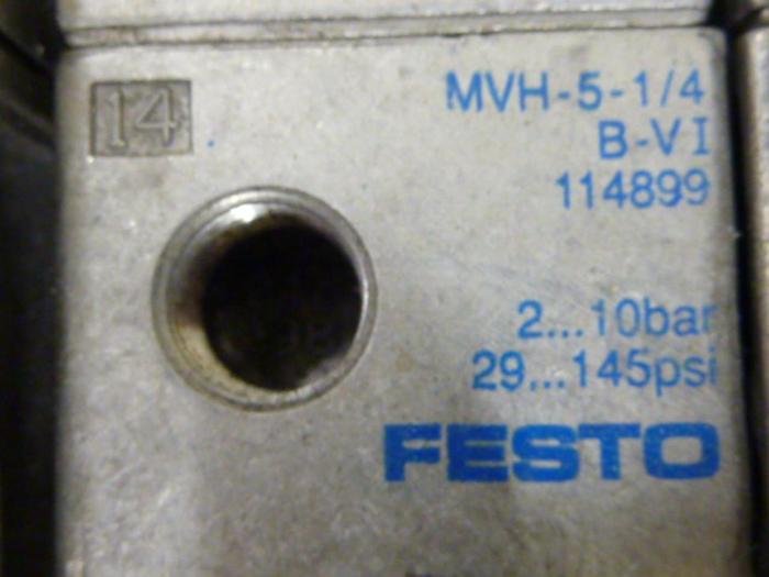Used FESTO Control Block / Valve Terminal IFB8-02 #52840