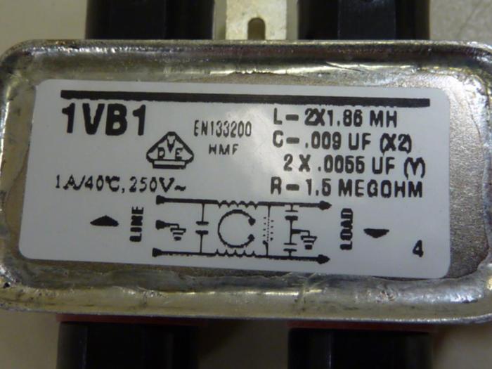 CORCOM Filter 1VB1 F7120 #52399