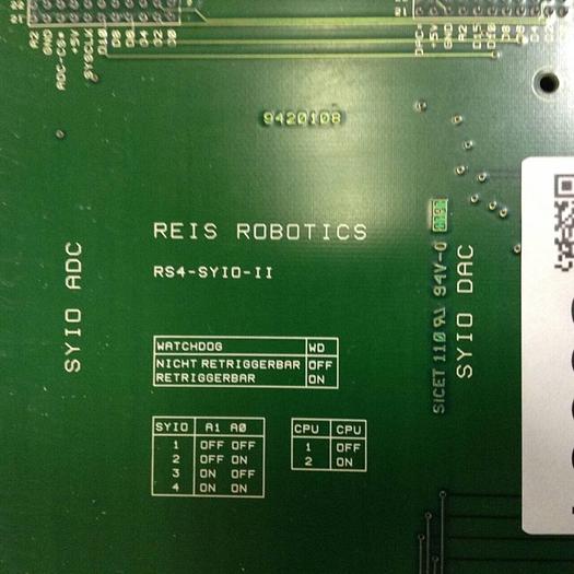 Used REIS Module RS4-SYIO-II #86001