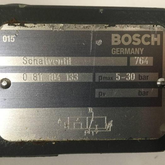 Used BOSCH Valve 0 811 104 133 #90940