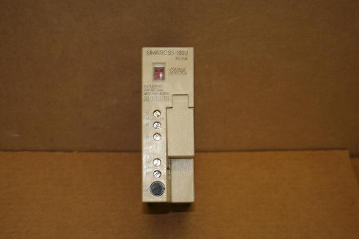 Used SIEMENS Power Supply 6ES5 930-8MD11 Used