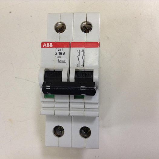 Used ABB 16 Amp Circuit Breaker S282-Z16A #78000