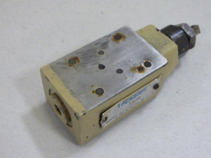 Used VICKERS Relief Valve CVGC 3 W 125 10 #60973