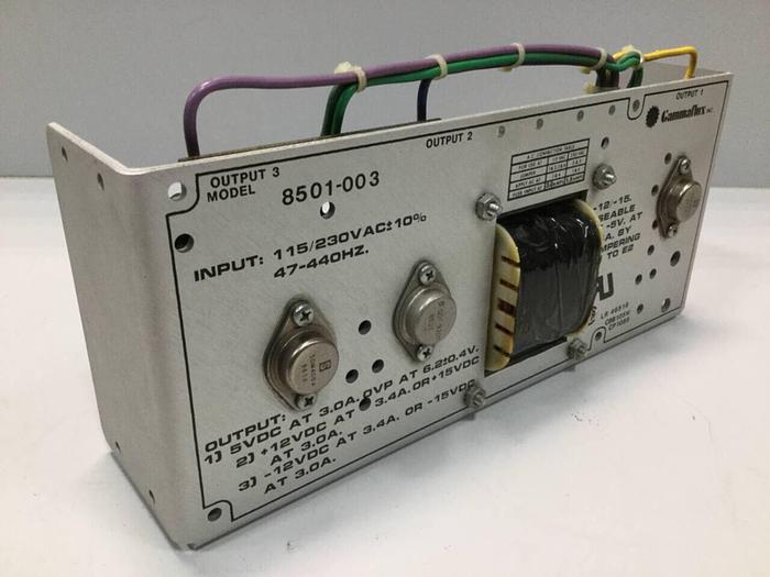 Used GAMMAFLUX Power Supply 8501-003 #92862