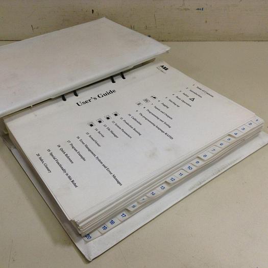 Used ABB User's Guide 3HAC 0966-21 #70940