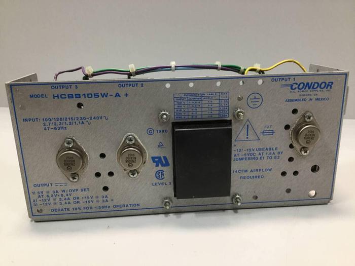 Used CONDOR Power Supply HCBB105W-A+ #92860
