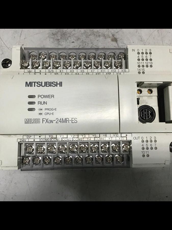 Used MITSUBISHI Controller FXON-24MR-ES/UL #143474