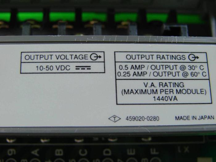 Used ALLEN BRADLEY Output Module 1746-OV16 SER A #8198