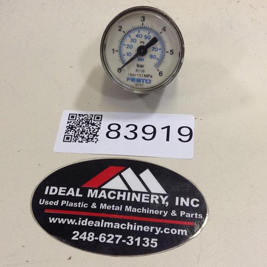 Used FESTO Pressure Gauge 161127 Used