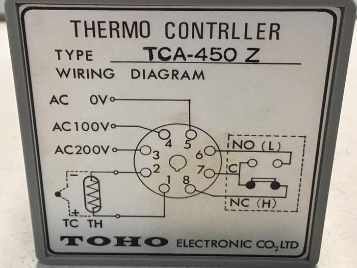 Used TOHO Thermo Controller TCA-450Z #125383