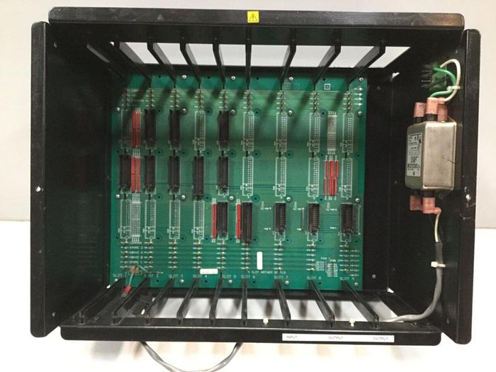 Used BARBER COLMAN 9 slot Rack 49B0-2G1AF-H00-H-06 #100797