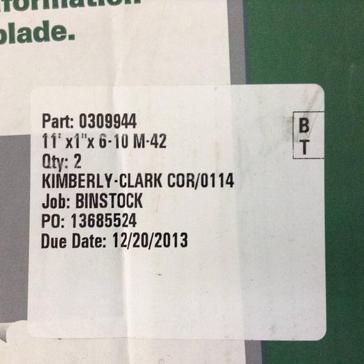 FMT Welded-To-Length Bandsaw Blade 0309944 #69328