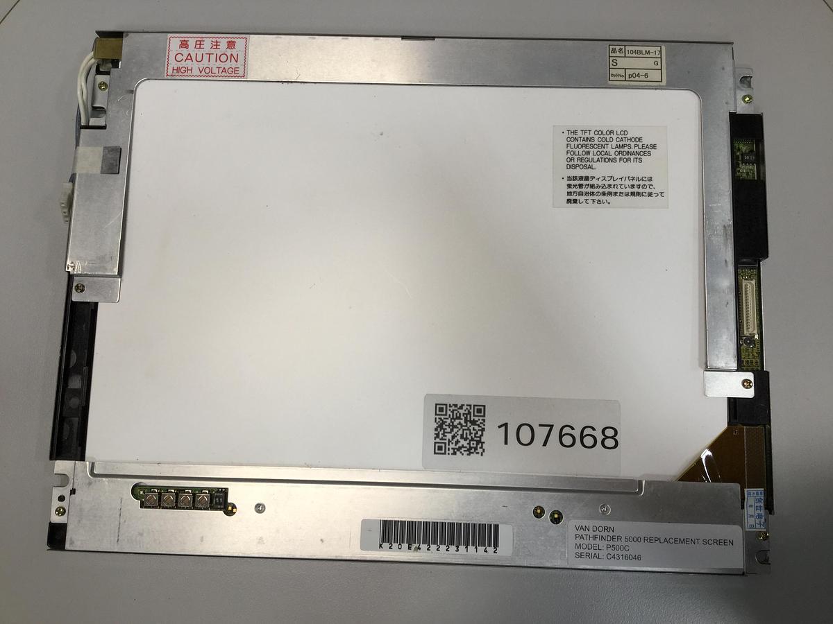 Used VAN DORN Pathfinder 5000 Replacement Screen P500C Used