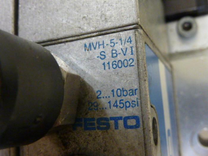 Used FESTO Control Block / Valve Terminal IFB8-02 #52764