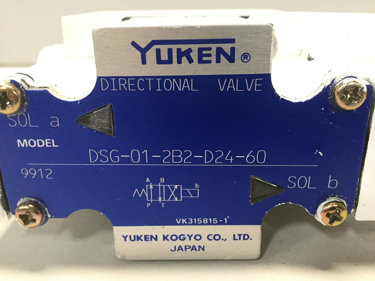 Used YUKEN Directional Valve DSG-01-2B2-D24-60 USED