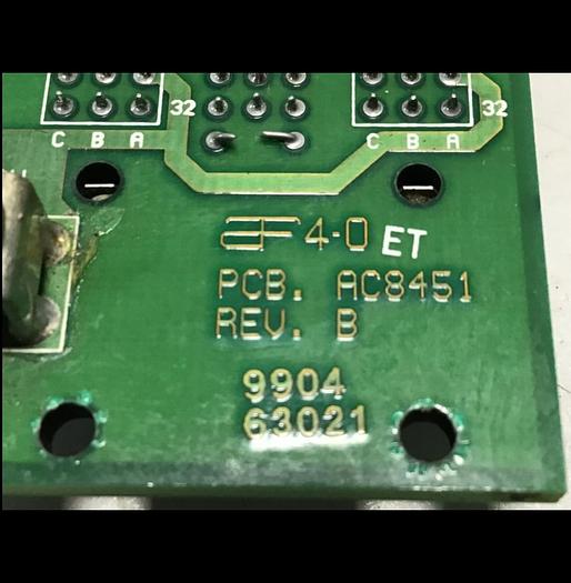 Used APSCO Van Dorn Rack Circuit Board AC8450 USED