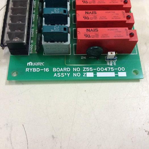 Used MURATEC Relay Board Z55-00475-00 #88992